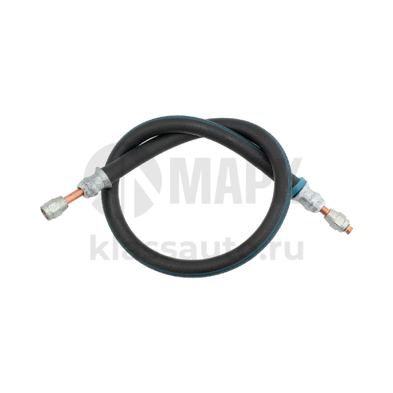 Шланг манометра (гайка+гайка) (600 мм.) УРАЛ