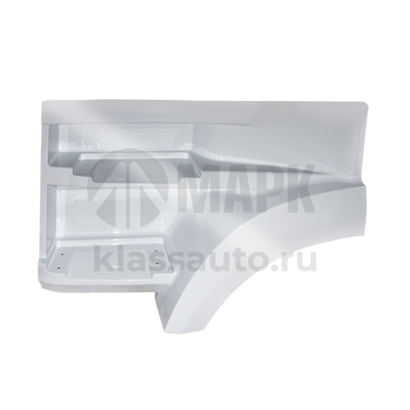 Крыло переднее левое, цвет белый (КАМАТЕК)