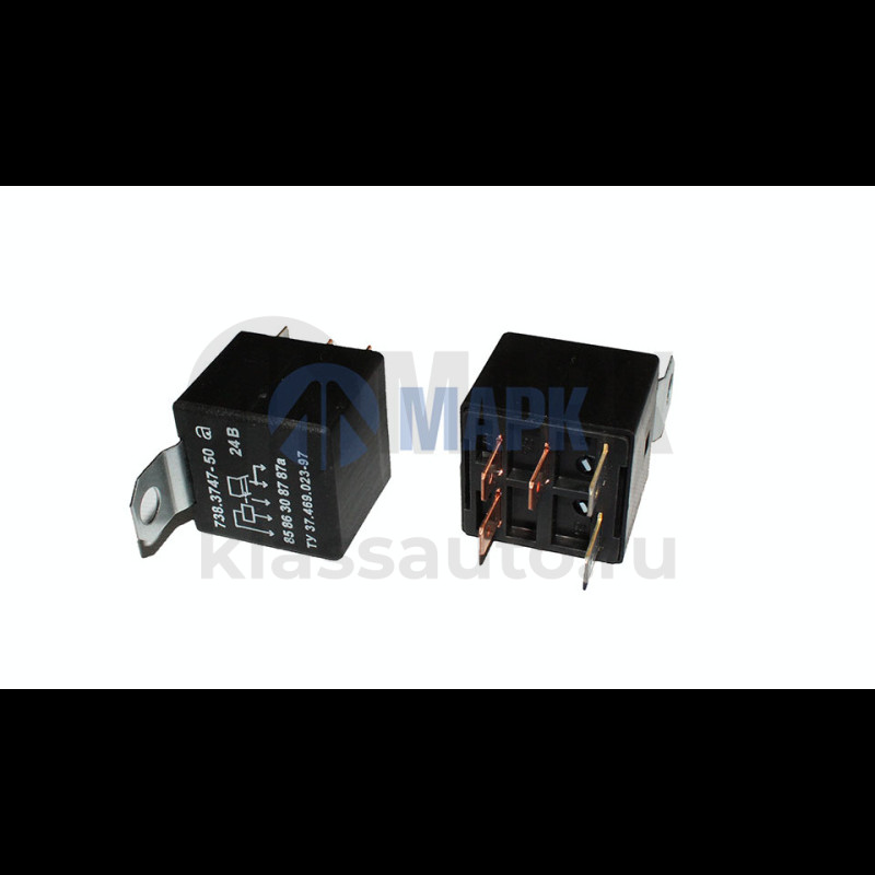Реле стартера  24В 50А 50/15А