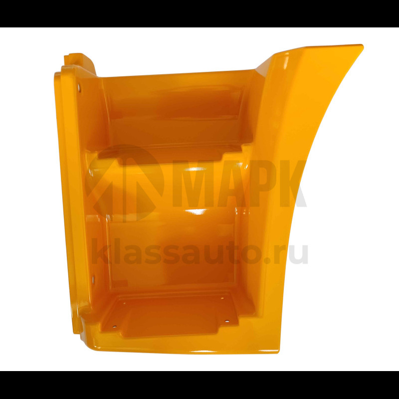 Щиток подножки левый (РИАТ) желтый