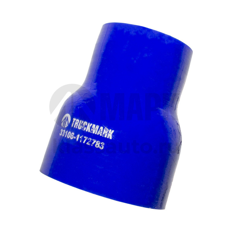 Патрубок интеркулера (силикон) синий переходник (Ф50/70x100) (TRUCKMARK)