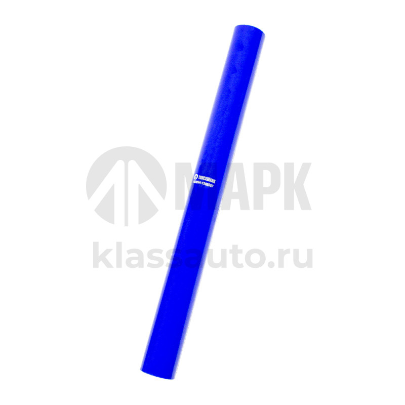 Патрубок радиатора верхний (силикон) синий (Ф42x540) (TRUCKMARK)