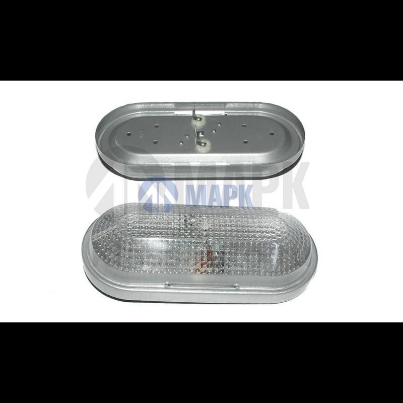 Плафон в кабину н/о железный (овальный)