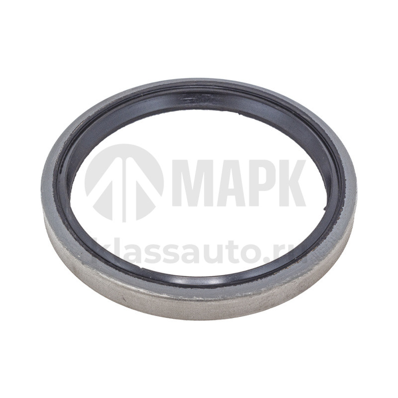 Манжета передней ступицы черная металл (128х154х15)