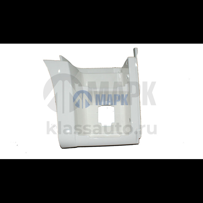 Щиток подножки правый (белый) (Технотрон)