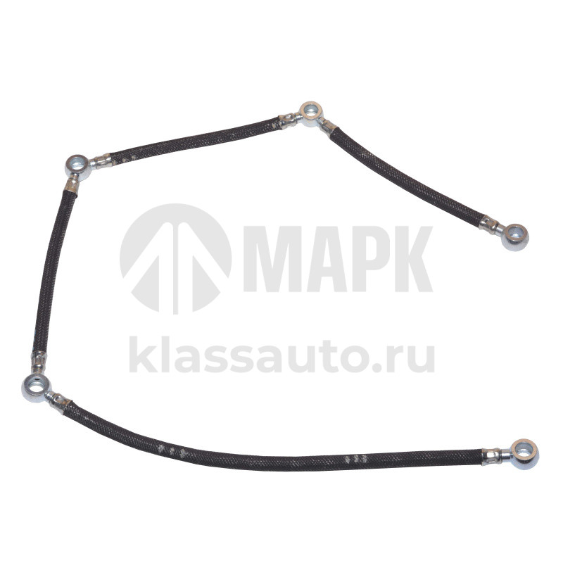 Трубка топливная дренажная левая металл. наконечник Завод 