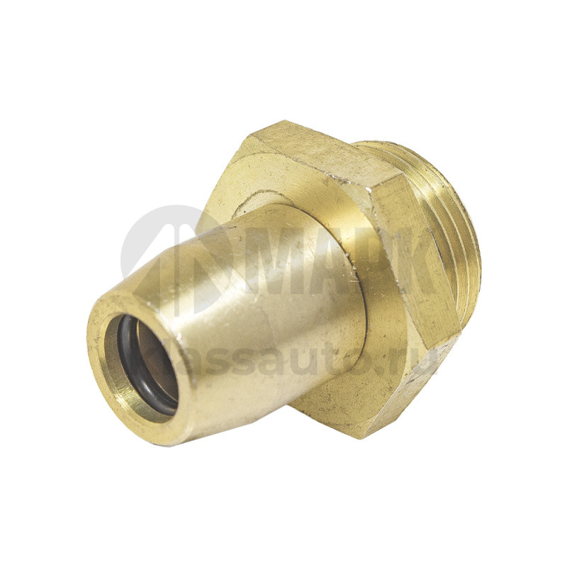 Фитинг прямой (штуцер) М22хТ10 (латунь аналог Sirit) 