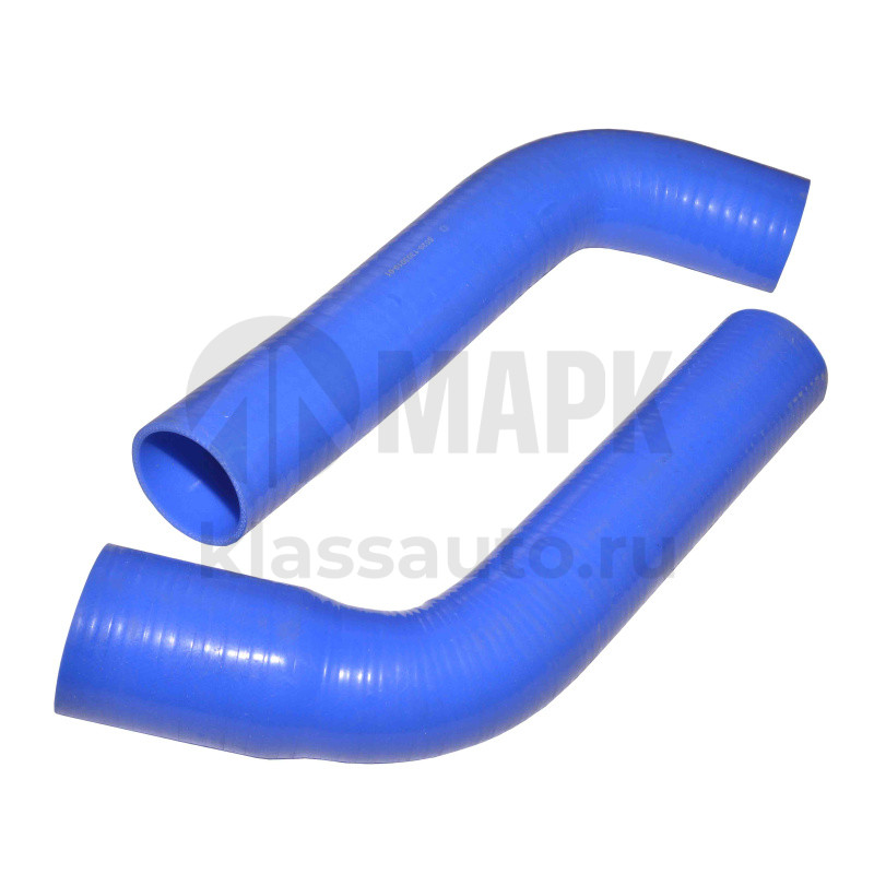 Патрубки радиатора из 2-х (синий) ЕВРО