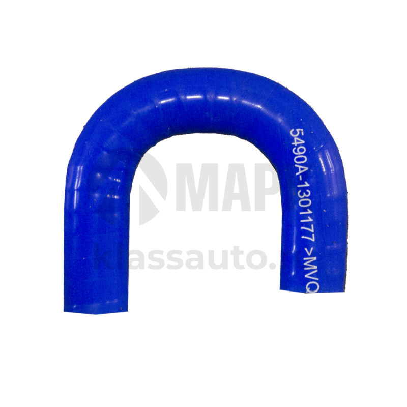 Патрубок радиатора синий (ПолиуретанДеталь)