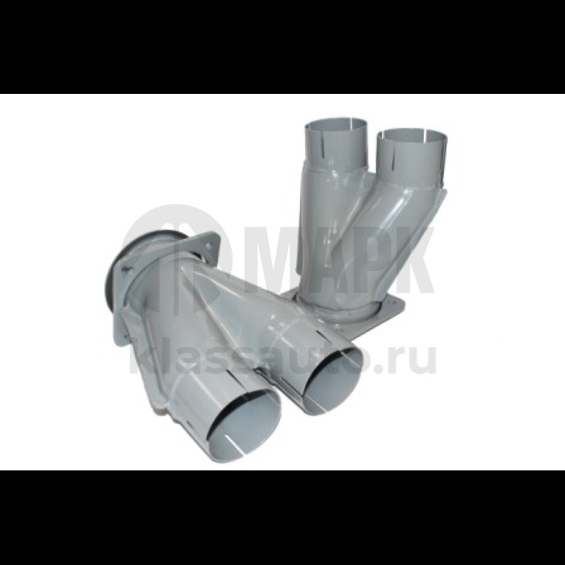 Тройник глушителя (загнутый)