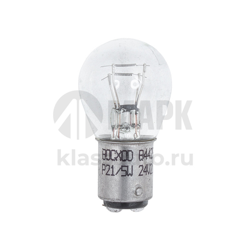 Лампа А24-21-5 ВАY15D ВОСХОД ( 2 контакта)