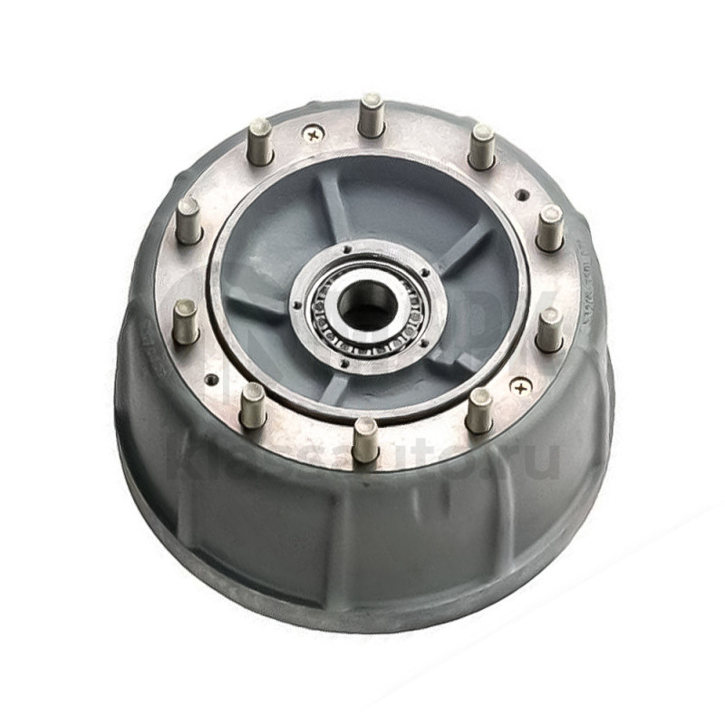 Ступица передняя с тормозным барабаном (ПАО КАМАЗ)