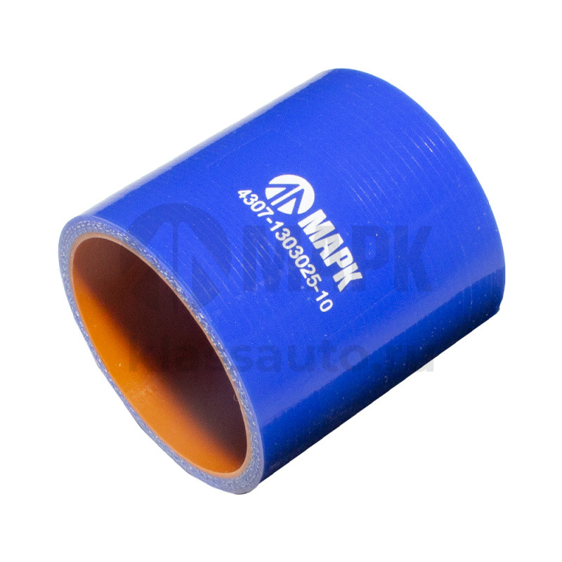 Патрубок радиатора (силикон) синий (Ф60x70) (TRUCKMARK)