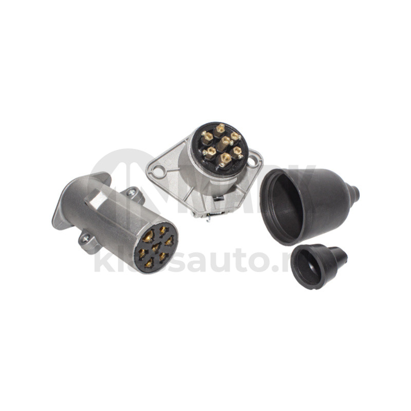 ПС-325 розетка прицепа штепсельная (100штв кор)