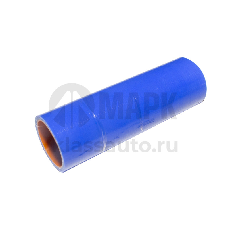 Патрубок радиатора нижний (силикон) синий (Ф44х170) (TRUCKMARK)