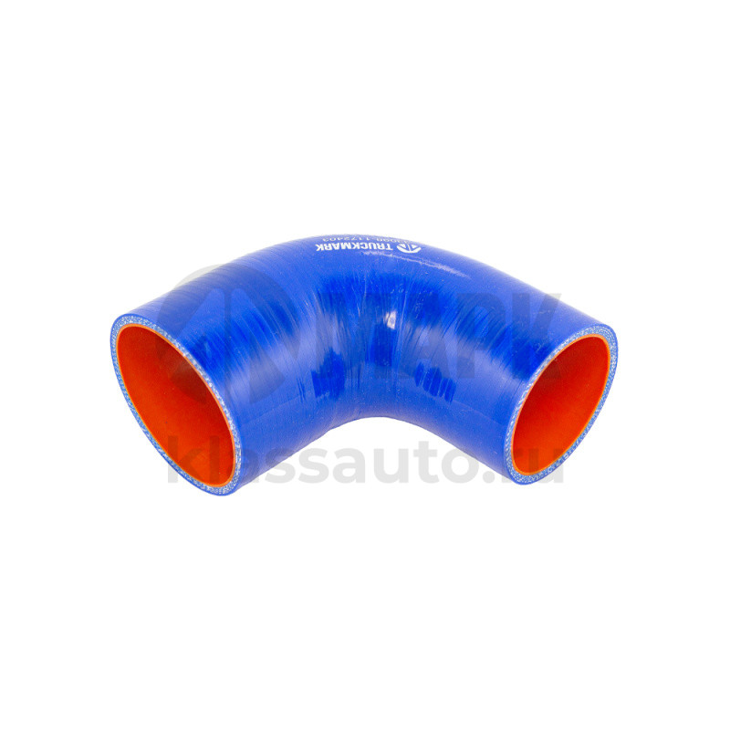 Патрубок интеркулера (силикон) синий (Ф60/70) (TRUCKMARK)