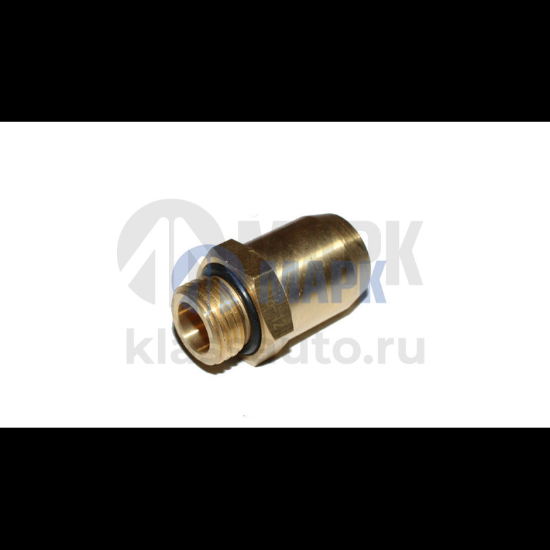 Фитинг прямой (штуцер) М16хТ12 (латунь) (TrailerParts)