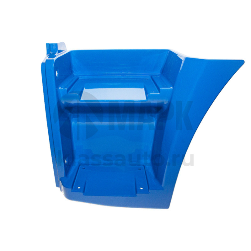 Щиток подножки левый (РИАТ) синий