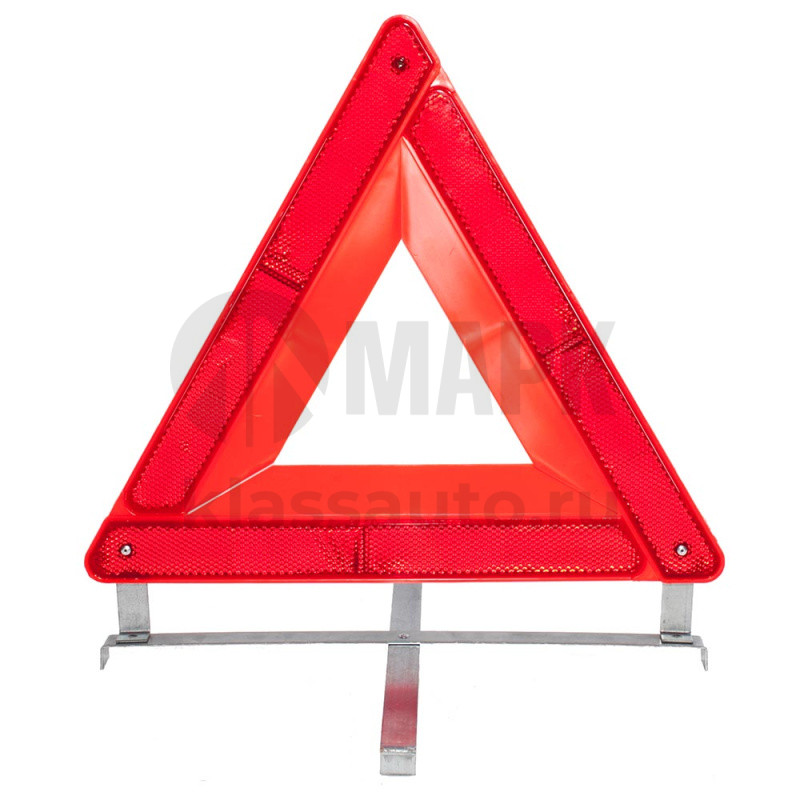 Знак аварийной остановки (пластик) (в футляре)